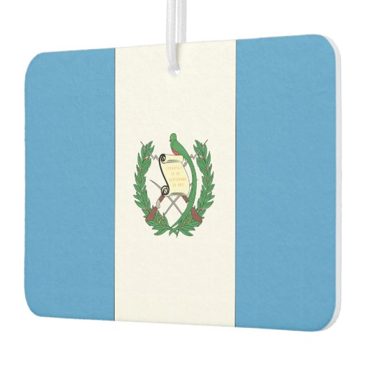 Désodorisant Pour Voiture Drapeau du Guatemala (Gauche)