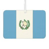 Désodorisant Pour Voiture Drapeau du Guatemala (Devant)