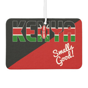 Désodorisant pour voiture drapeau du Kenya ravissa