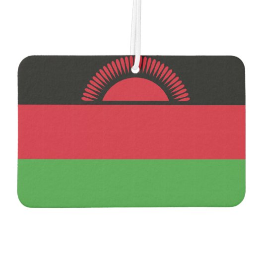 Désodorisant Pour Voiture Drapeau du Malawi (Dos)