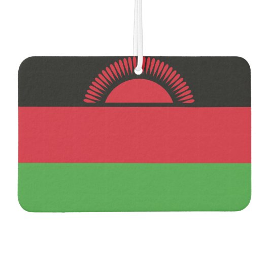 Désodorisant Pour Voiture Drapeau du Malawi (Devant)