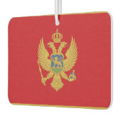 Désodorisant Pour Voiture Drapeau du Monténégro (Gauche)