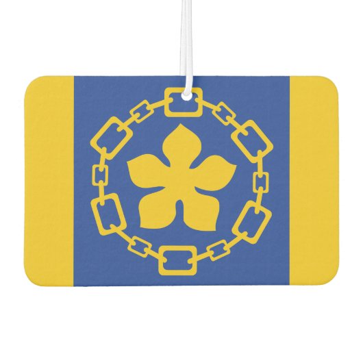 Désodorisant Pour Voiture Drapeau du plateau de service de Hamilton (Ontario (Devant)