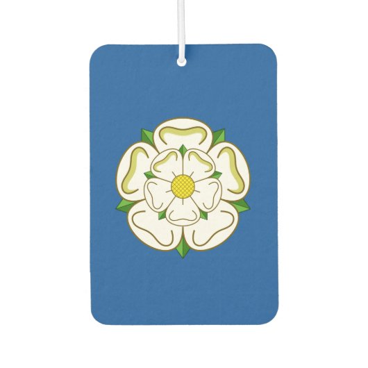 Désodorisant Pour Voiture Drapeau du Yorkshire (Devant)