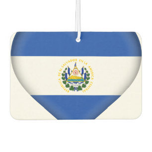 Désodorisant Pour Voiture Drapeau El Salvador