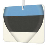 Désodorisant Pour Voiture Drapeau estonien (Gauche)