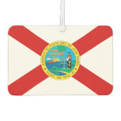 Désodorisant Pour Voiture Drapeau FLORIDA - (Dos)