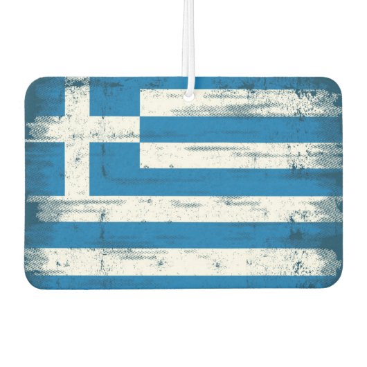 Désodorisant Pour Voiture Drapeau grec (Devant)