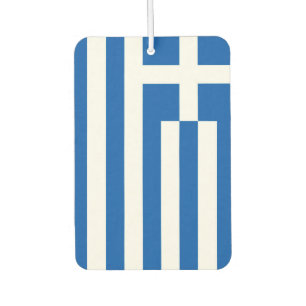 Désodorisant Pour Voiture Drapeau grec Méditerranée