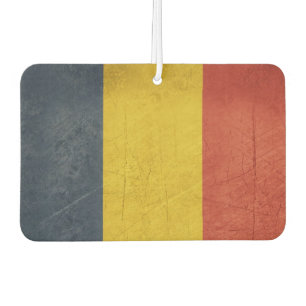 Désodorisant Pour Voiture Drapeau grunge d'État souverain de la Roumanie