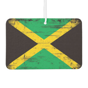 Désodorisant Pour Voiture Drapeau grunge jamaïcain
