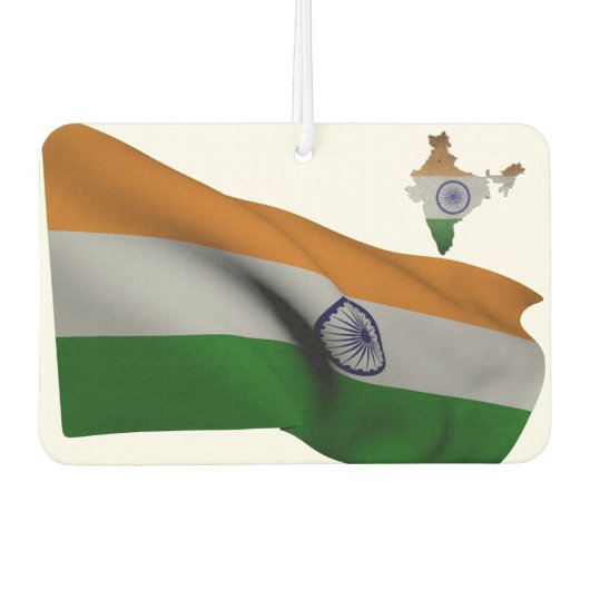 Désodorisant Pour Voiture Drapeau indien (Devant)