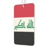 Désodorisant Pour Voiture Drapeau Iraq (Gauche)