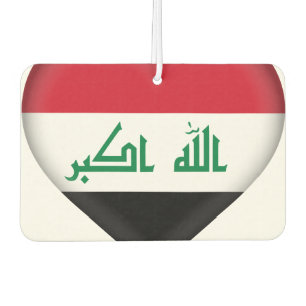 Désodorisant Pour Voiture Drapeau Iraq (Iraq)