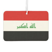 Désodorisant Pour Voiture Drapeau iraquien (Dos)
