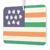 Désodorisant Pour Voiture Drapeau irlandais shamrock (Gauche)