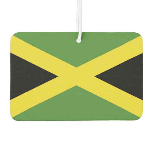 Désodorisant Pour Voiture Drapeau jamaïcain (Dos)