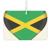 Désodorisant Pour Voiture Drapeau jamaïcain (Dos)