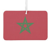 Désodorisant Pour Voiture Drapeau Maroc (Dos)