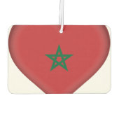 Désodorisant Pour Voiture Drapeau Maroc (Dos)