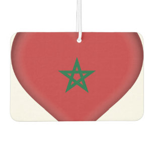 Désodorisant Pour Voiture Drapeau Maroc
