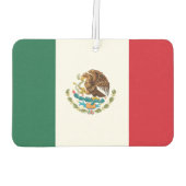 Désodorisant Pour Voiture Drapeau mexicain classique (Dos)