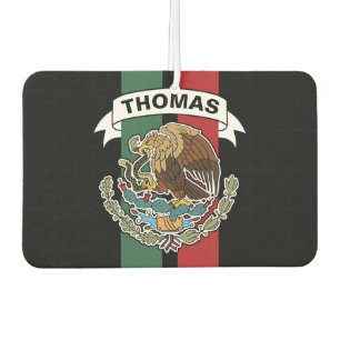 Désodorisant Pour Voiture Drapeau Mexicain Grilles de course Personnalisées