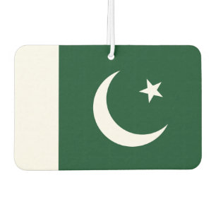 Désodorisant Pour Voiture Drapeau mondial du Pakistan
