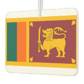 Désodorisant Pour Voiture Drapeau mondial du Sri Lanka (Gauche)