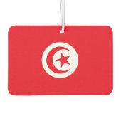 Désodorisant Pour Voiture Drapeau national tunisien (Dos)