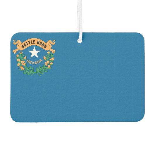 Désodorisant Pour Voiture Drapeau NEVADA - (Devant)