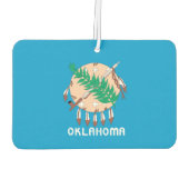 Désodorisant Pour Voiture Drapeau OKLAHOMA - (Dos)