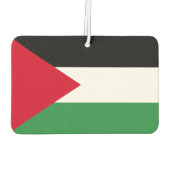 Désodorisant Pour Voiture Drapeau palestinien (Dos)