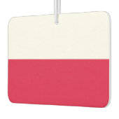 Désodorisant Pour Voiture Drapeau polonais (Gauche)