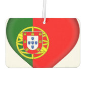Désodorisant Pour Voiture Drapeau portugais (Dos)