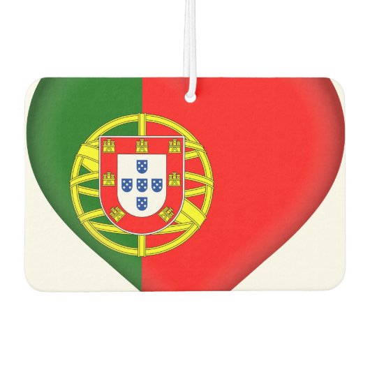 Désodorisant Pour Voiture Drapeau portugais (Devant)
