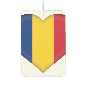 Désodorisant Pour Voiture Drapeau roumain