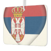 Désodorisant Pour Voiture Drapeau serbe (Gauche)