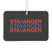 Désodorisant Pour Voiture Drapeau SERBIE (Dos)