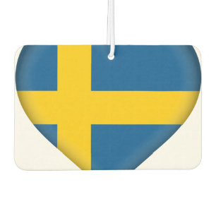 Désodorisant Pour Voiture Drapeau suédois