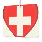 Désodorisant Pour Voiture Drapeau suisse (Gauche)