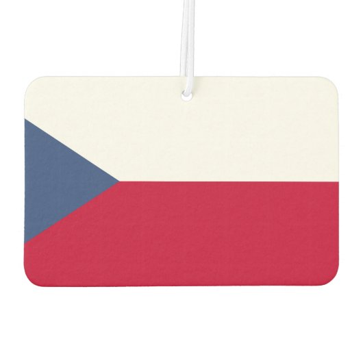 Désodorisant Pour Voiture Drapeau tchèque (Dos)