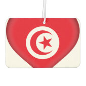 Désodorisant Pour Voiture Drapeau tunisien (Dos)