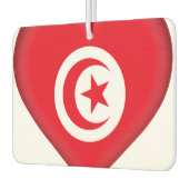 Désodorisant Pour Voiture Drapeau tunisien (Gauche)