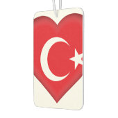 Désodorisant Pour Voiture Drapeau turc (Gauche)