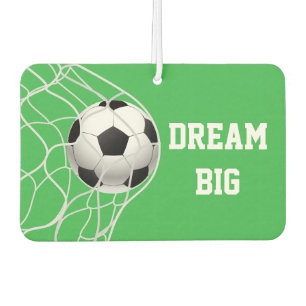 Désodorisant Pour Voiture Dream Big Soccer Air Freshener