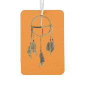Désodorisant Pour Voiture Dream Catcher Orange Rectangle Freshener (Dos)