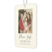 Désodorisant Pour Voiture Drive Safe Custom Photo Car (Gauche)