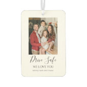 Désodorisant Pour Voiture Drive Safe Custom Photo Car (Dos)