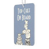 Désodorisant Pour Voiture Drôle Caricature du meilleur chef (Gauche)